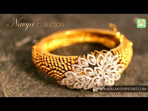Engraved Diamond Jewelry In Navya Collection