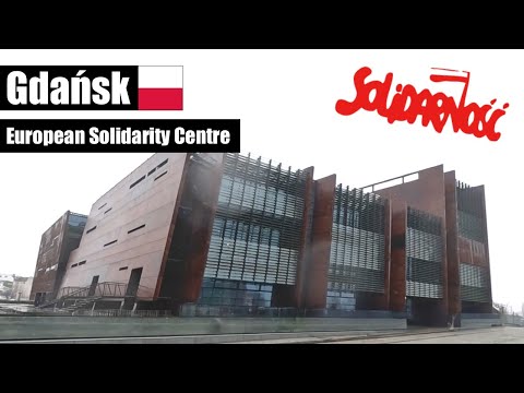 We visit the European Solidarity Centre in Gdańsk Poland (Solidarność Museum)