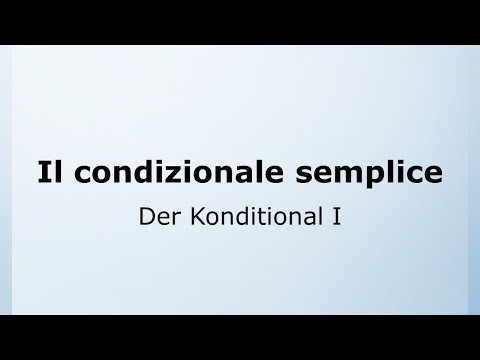 51 - Der Konditional I | Il condizionale semplice | Italienisch leicht gemacht mit Ottimo! 🇮🇹