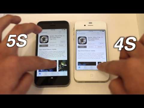 iOS 9 Beta 5 - iPhone 4s vs iPhone 5s (Speed Test opening apps)