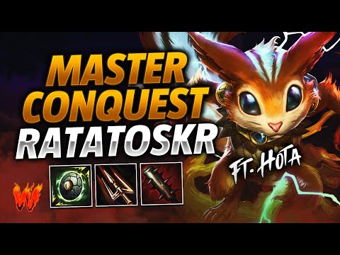 RATATOSKR, LAS ROTACIONES SEMIGLOBALES TAN BIEN - Warchi - Smite Master Conquest