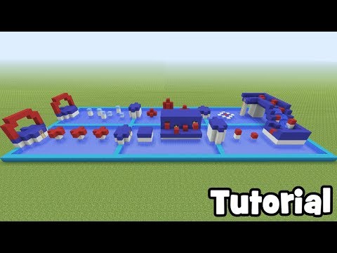 Minecraft Tutorial: How To Make A Wipe out Parkour Course "Easy Parkour Tutorial"