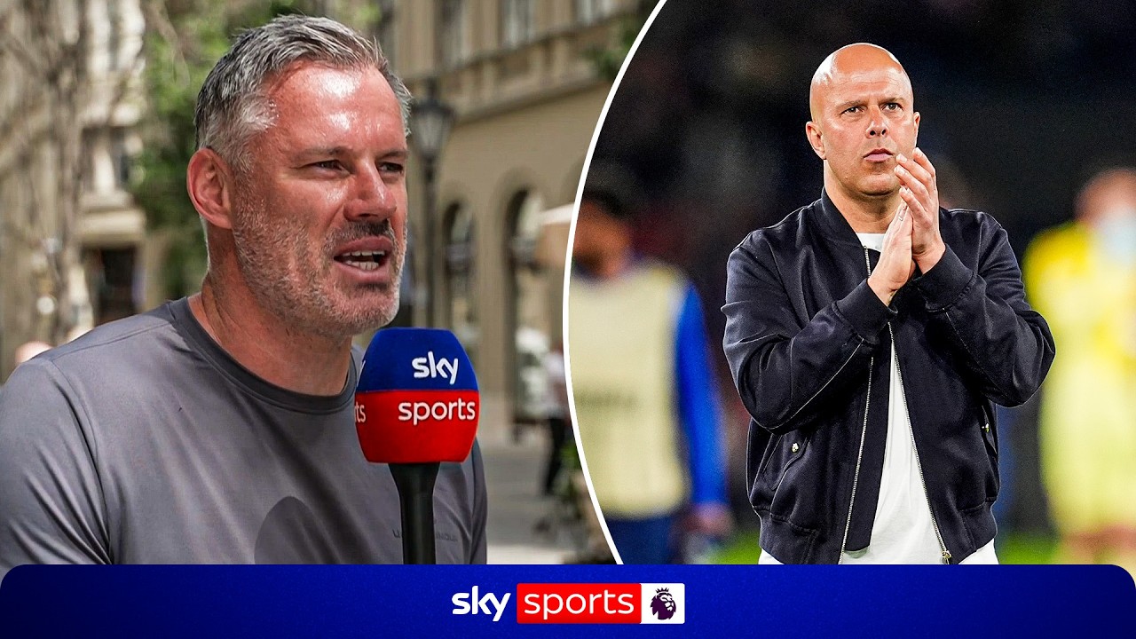 Jamie Carragher reacts to Liverpool sacking Arne Slot | "It's a risk"