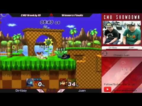 CMU Weekly 19 Winners Finals - Dirtboy (Squirtle) vs. Chosen Juan (Roy)