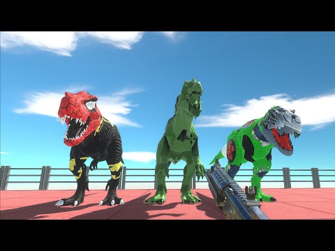 DEATH CLIMB with ALL WEAPONS FPS Perspective - Animal Revolt Battle Simulator