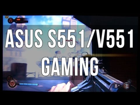 Asus S551 / V551 gaming performance review