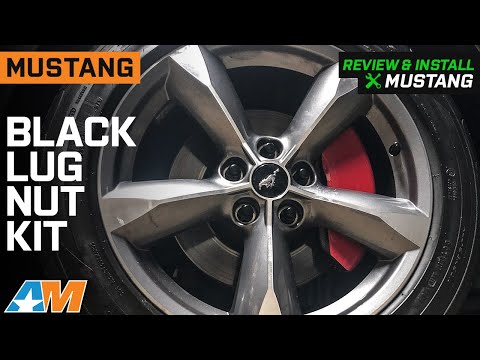 2015-2023 Mustang Black Lug Nut Kit Review & Install