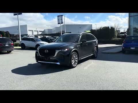 2024 Mazda CX-90 MHEV GT AWD in Black for sale at Abbotsford Hyundai in Abbotsford, BC