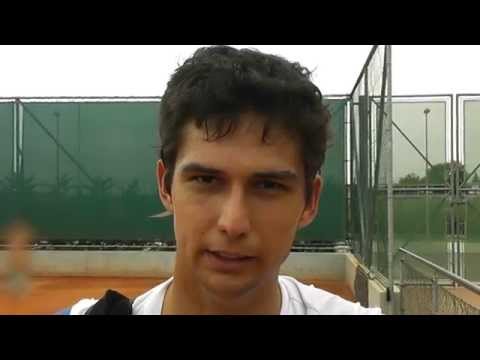 EMPIRE Futures Trnava 2014: 1.kolo dvojhry, Juraj Masár - Mário Turčan 6:3, 3:6, 6:2, rozhovor