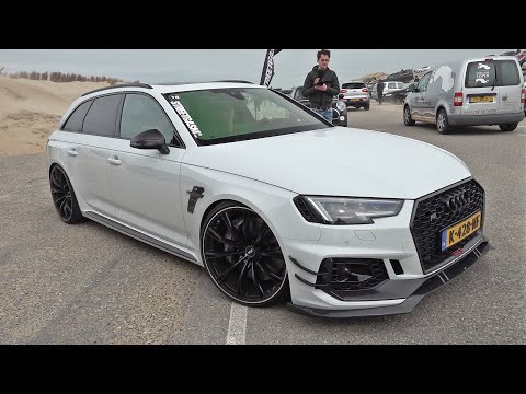 ABT Audi RS4-R Avant B9 - Engine Start Up, Accelerations, Exhaust Sound!
