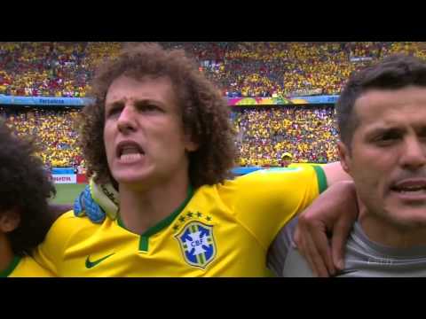 Brazil National Anthem World Cup 2014 vs Mexico Full HD