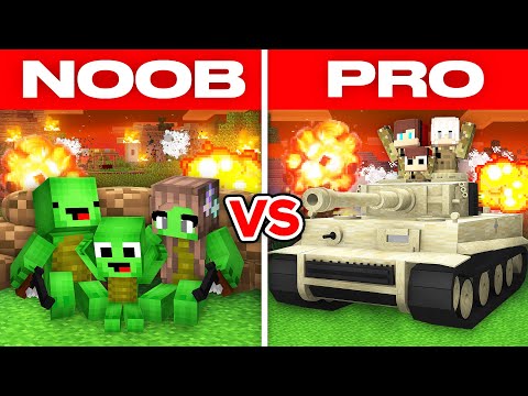NOOB vs PRO: Best WAR EQUIPMENT in Minecraft Maizen