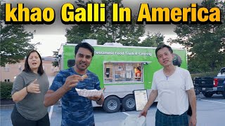 Khao Galli In America | American Street Food | Indian Vlogger | Hindi Vlog