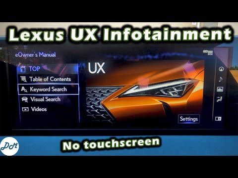 Lexus UX (2018–2022) – Infotainment Review | Touchpad, Apple CarPlay, Android Auto How-To