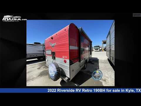 Magnificent 2022 Riverside RV Retro Travel Trailer RV For Sale in Kyle, TX | RVUSA.com
