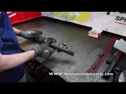 Replacing Front 4x4 Axle Shaft U-Joint (Installing A New Universal Joint) Dana 28, 30, 35, 44, 60