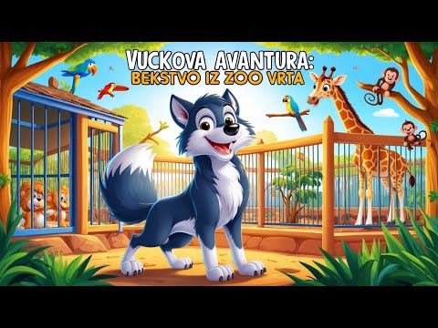 🏡 Bekstvo i Povratak u Zoološki Vrt! |  Vučkova Avantura 🐺✨ | Najlepše Pesme za Decu