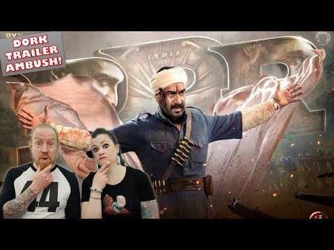 RRR Ajay Devgn Motion Poster (NTR Jr, Ram Charan, SS Rajamouli, 2021) - Dork Trailer Ambush!