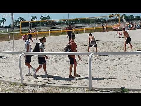 Beach volley série 2 EBAGNE RESPAUT / MARTY BURLAS