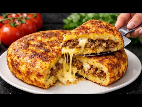 Potato Miracle – a quick family dinner! I Make This When I Have Potatoes! My Spanish friend taught!