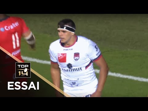 TOP 14 - Essai Dylan CRETIN (LOU) - Toulon - Lyon - Barrage - Saison 2017/2018