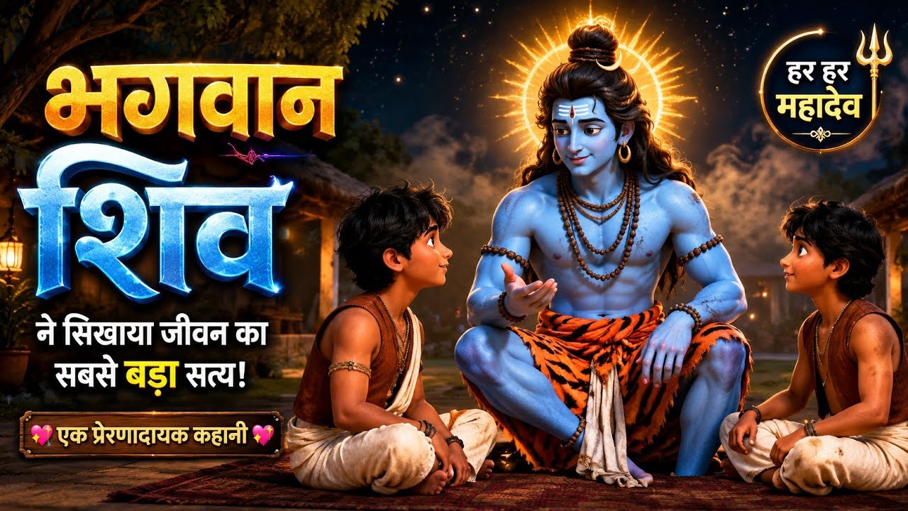🕉️भगवान शिव ने गरीब ग्वाले की सच्ची भक्ति का दिया चमत्कारी फल! 🕉️🙏|#shortvideo #shiv #shivshankar 