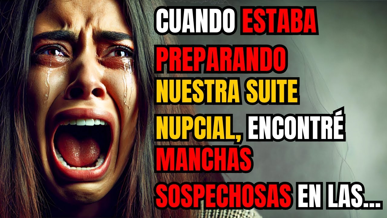 CUANDO ESTABA PREPARANDO NUESTRA SUITE NUPCIAL, ENCONTRÉ MANCHAS SOSPECHOSAS EN LAS SÁBANAS...