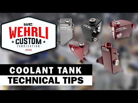 WCFab Coolant Tank Technical Tips
