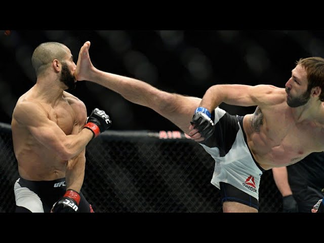 ЗРЕЛИЩНЫЕ НОКАУТЫ В ИСТОРИИ UFC