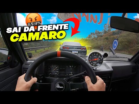 I PUSHED THE CAMARO V8 WITH A SQUARE TURBO GOAL