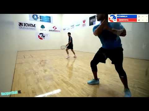 Racquetball Highlights Montoya vs Parrilla June 2025