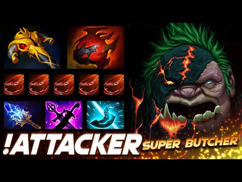 Attacker Pudge Super Butcher - Dota 2 Pro Gameplay [Watch & Learn]