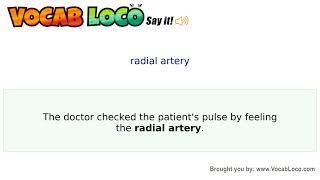 Video thumbnail for radial artery