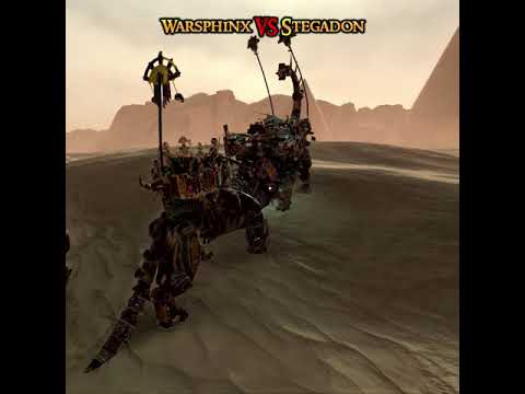 Khemrian Warsphinx vs Stegadon, who wins? #shorts
