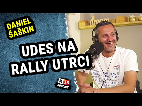 Daniel Šaškin, kako izgleda udes na RALLY UTRCI  podacst k35