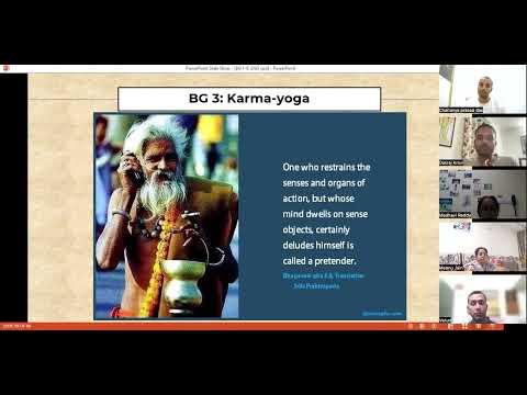 Session 39 Bhagavadgita HG Chaitanya Prasad Prj Bhakti Shastri Gachibowli Satsang 09 Oct 23