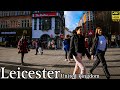 LEICESTER | Walking tour of Leicester City Centre 2024 [4K UHD]
