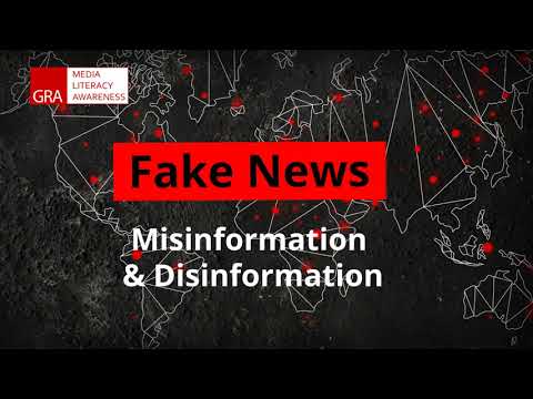 Fake News: Misinformation & Disinformation