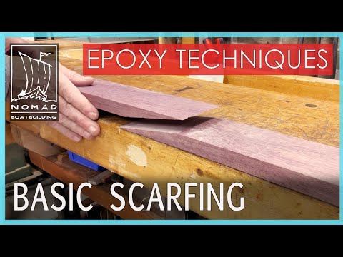 Make wood any length with a basic scarf and epoxy