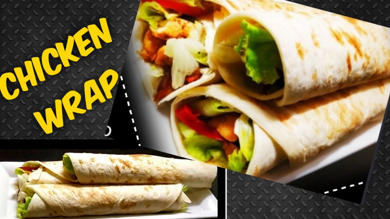 Chicken Wrap ||Easy and simple Tortilla Wrap Recipe||#chickenwrap#tortillawrap