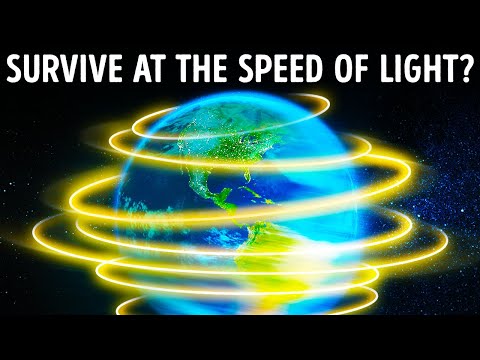 What if the Earth spins at light speed