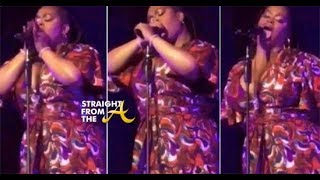 Jill Scott and Her Microphone Go Viral... 👀