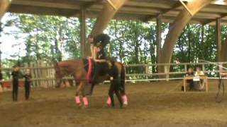 preview picture of video '[ Voltige Equestre ] Libre - Concours du 23.05.10 à Vertou'