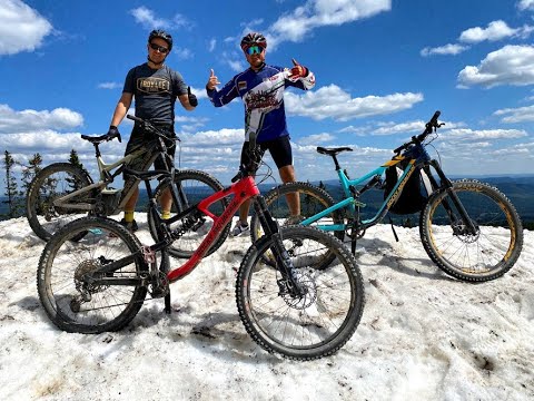 Riding ROCKY MOUNTAIN 2020 bikes in Trysil (Magic moose track).