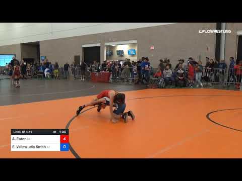 75 Lbs Consi Of 8 1 Artemis Eaton Team Georgia Vs Elizabeth Valenzuela Smith Team Arizona