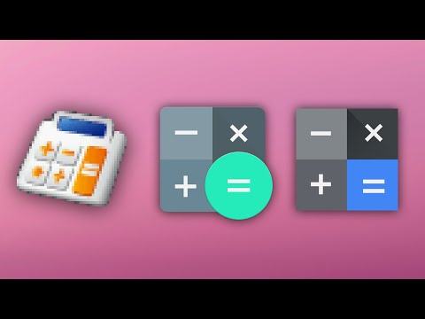 Android Icon Evolution: Calculator