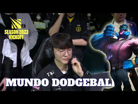 Team FAKER vs Team DEFT - Mundo Dodgeball! | Faker vs Chovy, Morgan vs Cuzz | SKE 2023 LCK