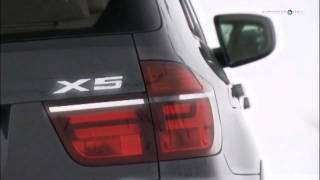 2012 По снегу BMW X5.