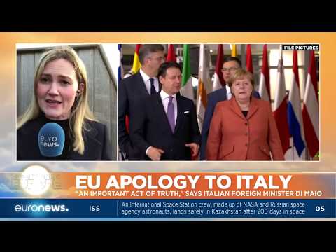 EU apology to Italy: "An important act of truth", says Italian foreign minister Di Maio