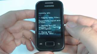 Samsung Galaxy Pocket S5300 hard reset